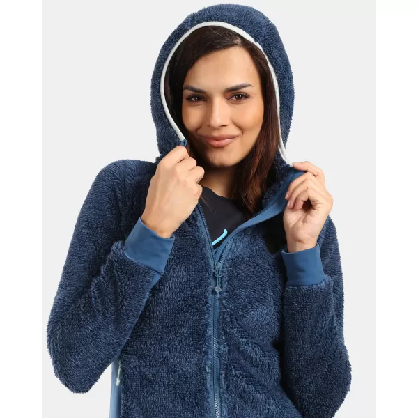  Hanorac de damă din fleece KILPI NORKA-W WL0204KI ALBASTRU ÎNCHIS 