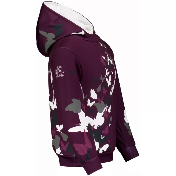  Hanorac funcțional premium pentru copii ALTISPORT VOJ/ALK022MI01 VIOLET 