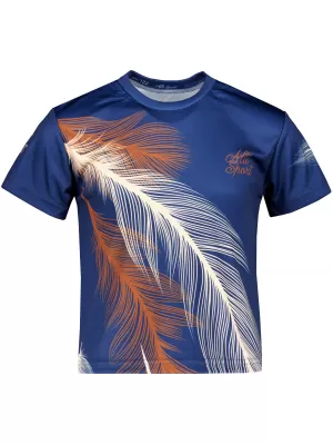 Tricou funcțional premium pentru copii ALTISPORT VOJ/ALK001TR01 BLEUMARIN/MARO
