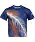 Tricou funcțional premium pentru copii ALTISPORT VOJ/ALK001TR01 BLEUMARIN/MARO
