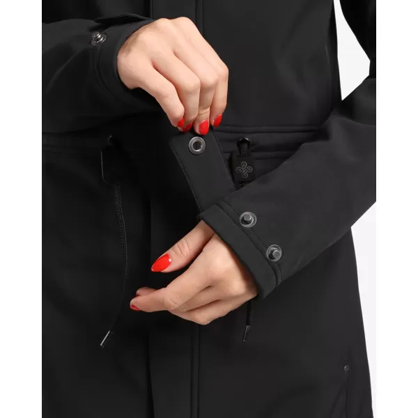  Palton softshell pentru femei KILPI LASIKA-W WL0136KI NEGRU 