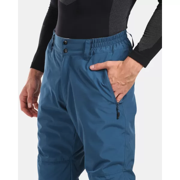  Pantaloni de schi pentru bărbați KILPI GABONE-M WM0410KI ALBASTRU ÎNCHIS 