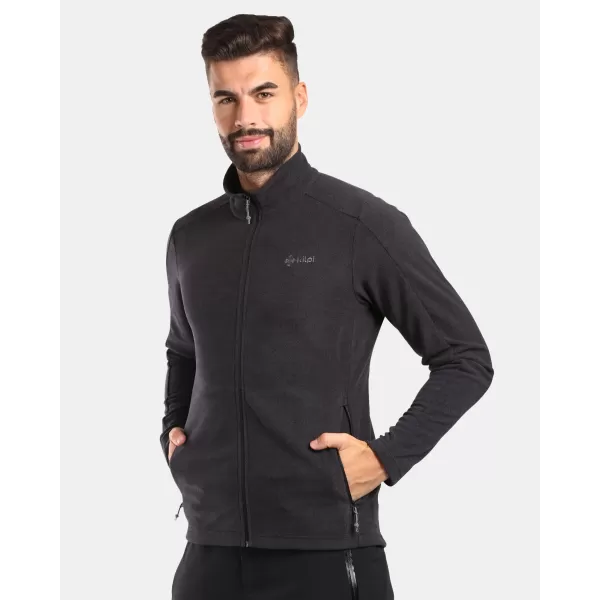  Hanorac pentru bărbați din fleece KILPI GLAMER-M WM0211KI NEGRU 