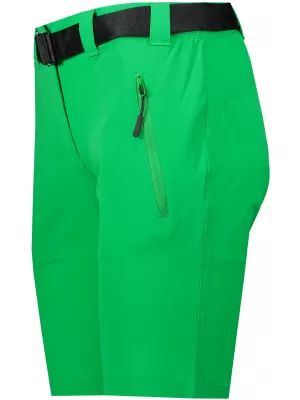 Pantaloni scurți de damă ALTISPORT NoPrint NP/ALW3021NJ VERDE FERIGA