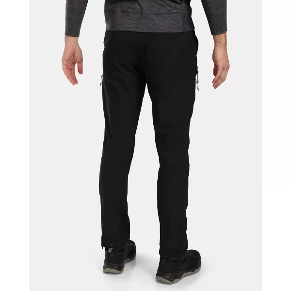  Pantaloni de exterior pentru bărbați KILPI VILLAIN-M WM0411KI NEGRU 
