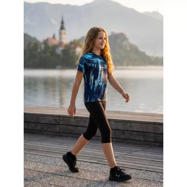  Tricou funcțional premium pentru copii ALTISPORT VOJ/ALK010TR01 ALBASTRU REGAL 