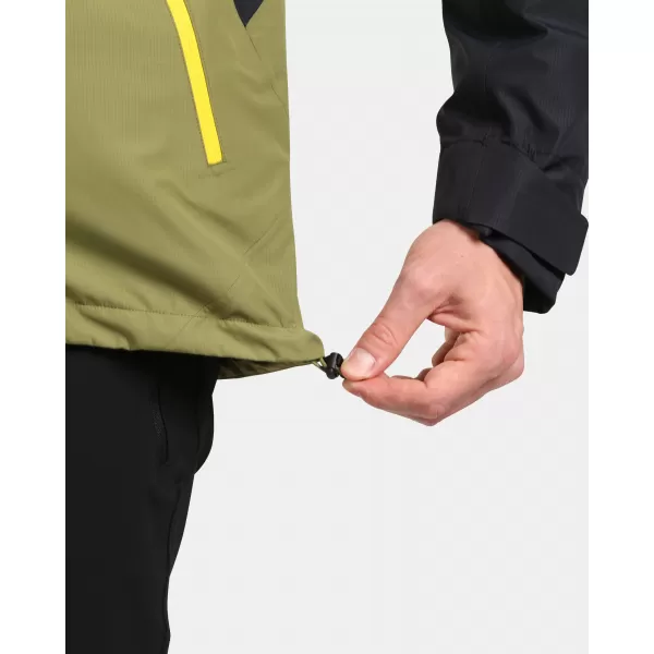  Jachetă hardshell pentru bărbați KILPI METRIX-M WM0136KI VERDE 