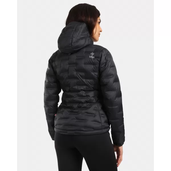  Jachetă de puf pentru femei KILPI ALBERTA-W WL0115KI NEGRU 