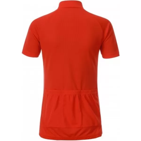  Tricou de ciclism pentru femei ALTISPORT NoPrint NP/ALW115NJ PORTOCALIU STRĂLUCITOR 