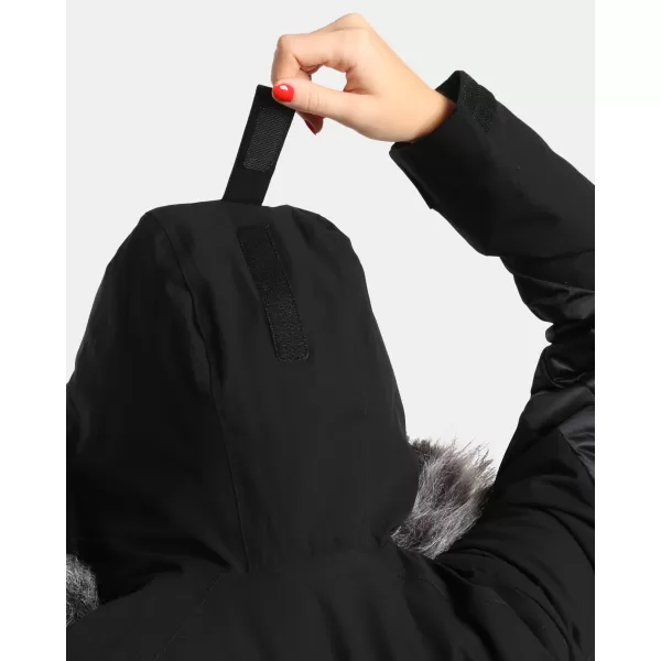  Jachetă de schi pentru femei KILPI LIN-W WL0110KI NEGRU 