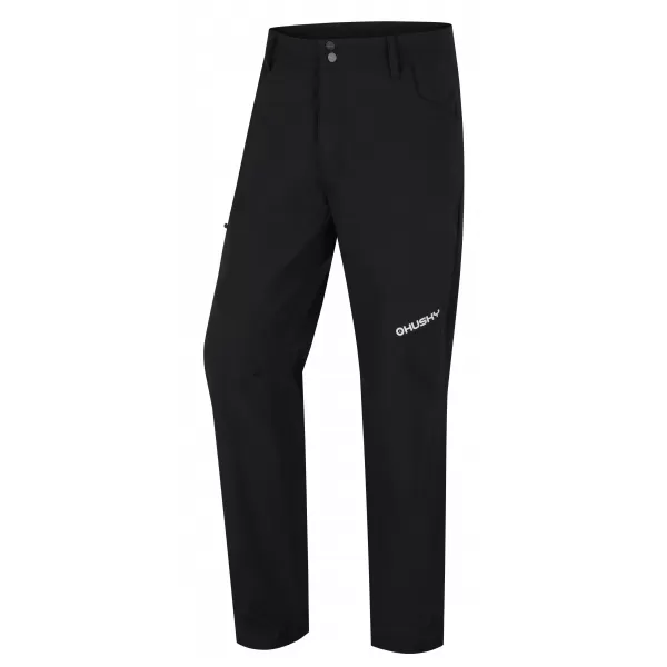  Pantaloni softshell pentru bărbați HUSKY KAVIA M NEGRU 
