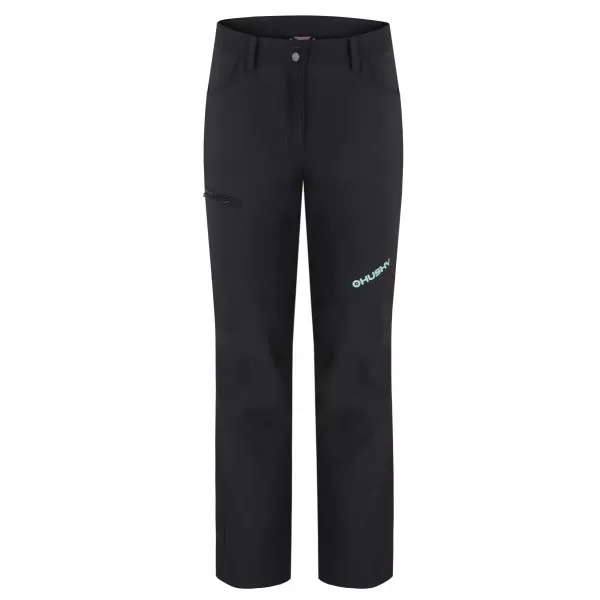  Pantalonii pentru doamne HUSKY KAVIA L NEGRU 