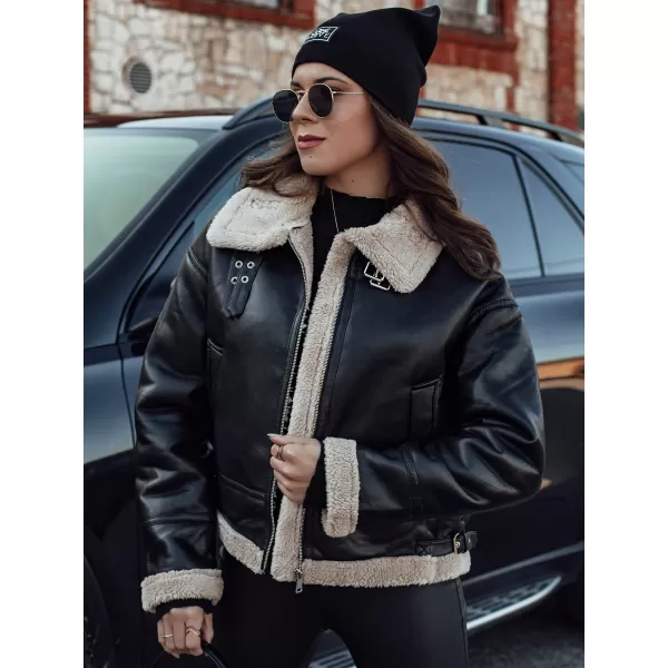  Geacă pentru doamne DSTREET SHEREB NEGRU 