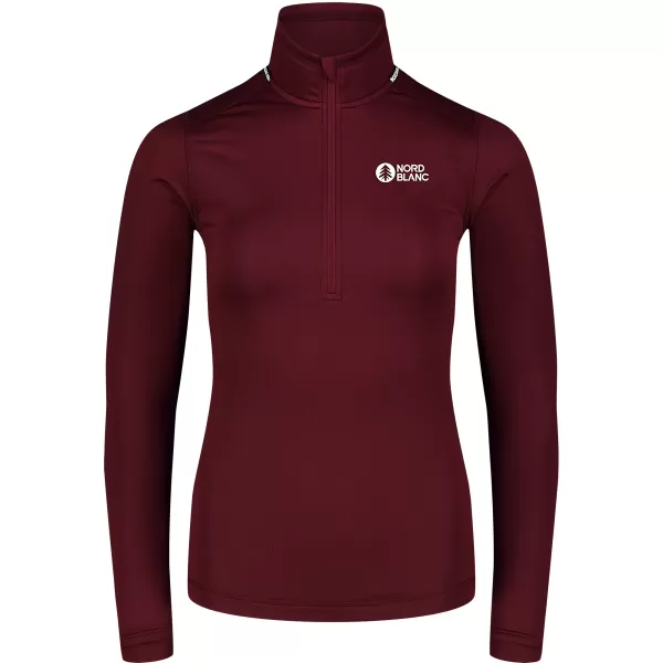  Tricou termic de damă NORDBLANC FLOATY NBBLD7975 BURGUNDIA 