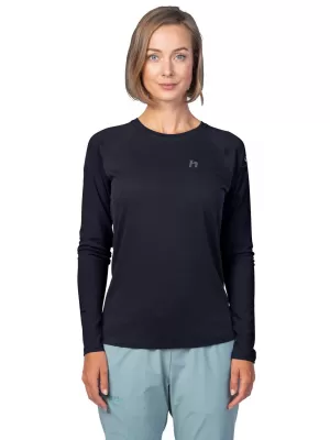 Tricou de damă cu mâneci lungi HANNAH LESLIE L/S ANTRACIT
