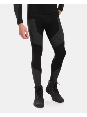 Pantaloni termici pentru bărbați KILPI NIEL-M WM0507KI NEGRU