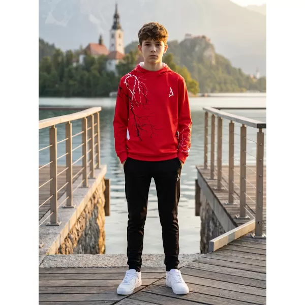  Hanorac funcțional premium pentru copii ALTISPORT VOJ/ALK004MI01 ROŞU 
