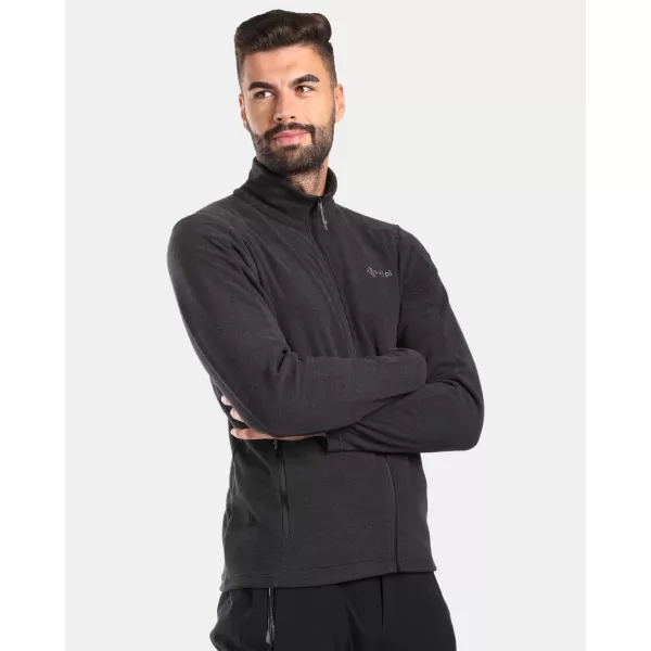  Hanorac pentru bărbați din fleece KILPI GLAMER-M WM0211KI NEGRU 