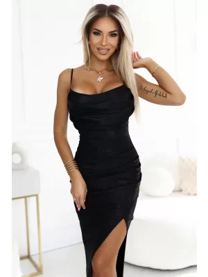 Rochie NUMOCO COSIMA 563-2 NEGRU