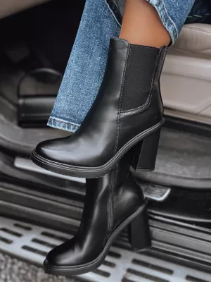 Doamne DSTREET STYLOBOOT NEGRU