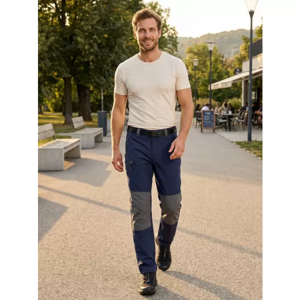  Pantaloni pentru bărbați ALTISPORT NoPrint NP/ALM6021NJ BLEUMARIN/CARBON 