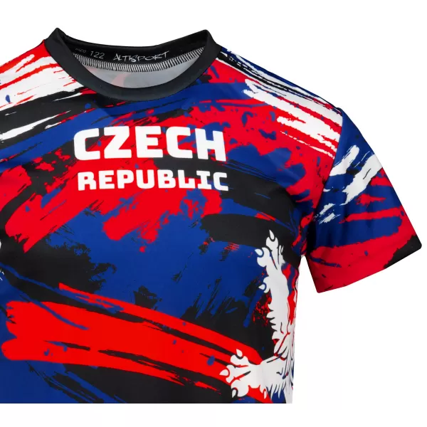  Tricou funcțional premium pentru copii ALTISPORT VOJ/ALK036TR01 ROŞU 