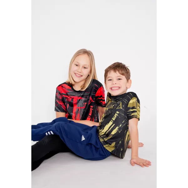  Tricou funcțional premium pentru copii ALTISPORT VOJ/ALK010TR01 NEGRU/ARMATĂ 