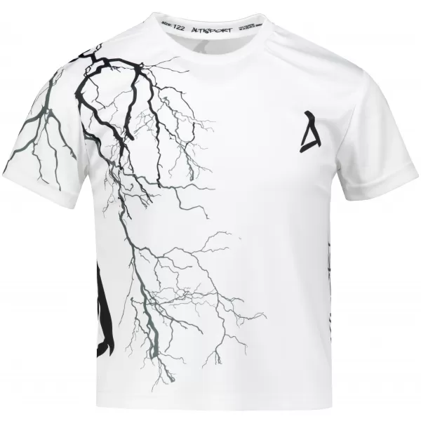  Tricou funcțional premium pentru copii ALTISPORT VOJ/ALK004TR01 ALB 
