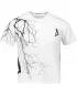 Tricou funcțional premium pentru copii ALTISPORT VOJ/ALK004TR01 ALB