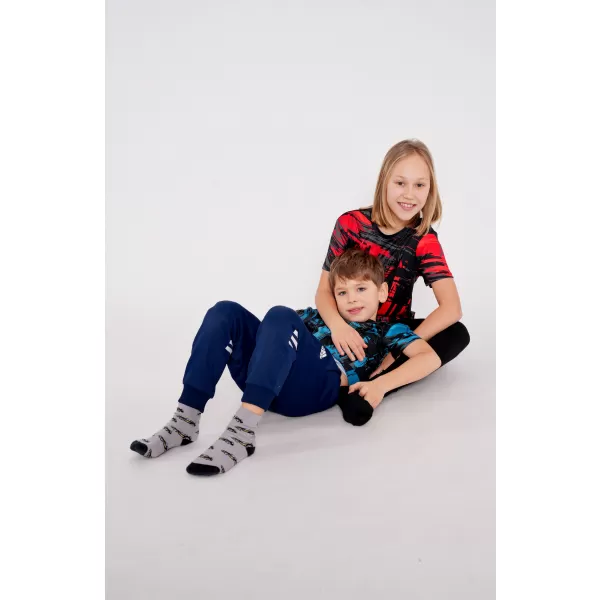  Tricou funcțional premium pentru copii ALTISPORT VOJ/ALK010TR01 NEGRU/SMARALD 