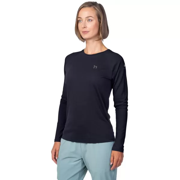  Tricou de damă cu mâneci lungi HANNAH LESLIE L/S ANTRACIT 