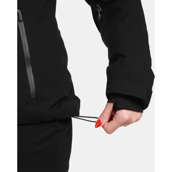  Jachetă de schi pentru femei KILPI VALERA-W WL0106KI NEGRU 