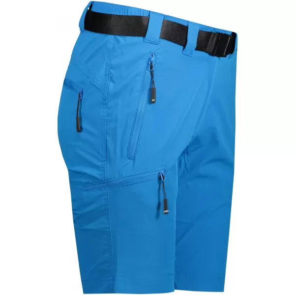  Pantaloni scurți de damă ALTISPORT NoPrint NP/ALW3021NJ ALBASTRU STRĂLUCITOR 