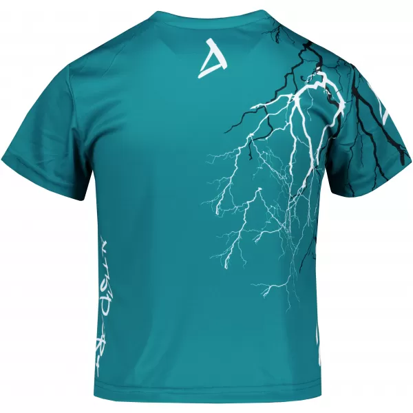  Tricou funcțional premium pentru copii ALTISPORT VOJ/ALK004TR01 KEROSEN/ALB 