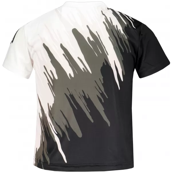  Tricou funcțional premium pentru copii ALTISPORT VOJ/ALK006TR01 ALB-NEGRU 