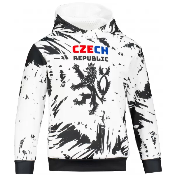  Hanorac funcțional premium pentru copii ALTISPORT VOJ/ALK036MI01 ALB 