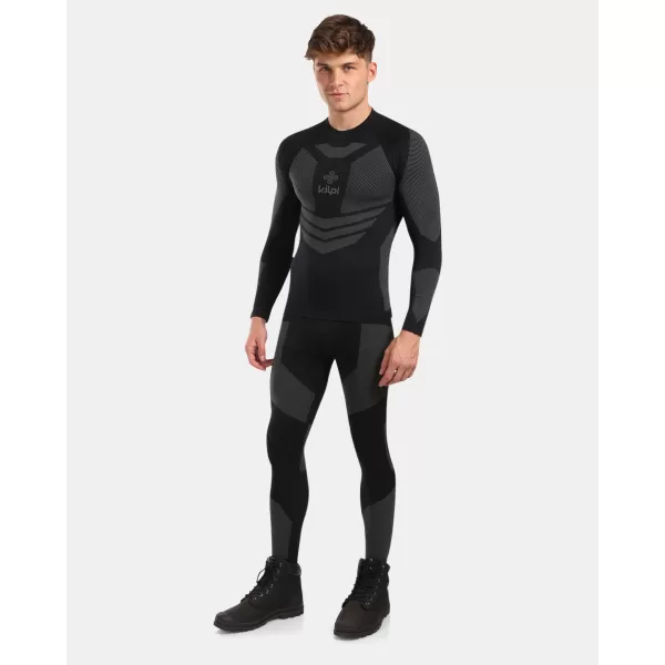  Pantaloni termici pentru bărbați KILPI NIEL-M WM0507KI NEGRU 