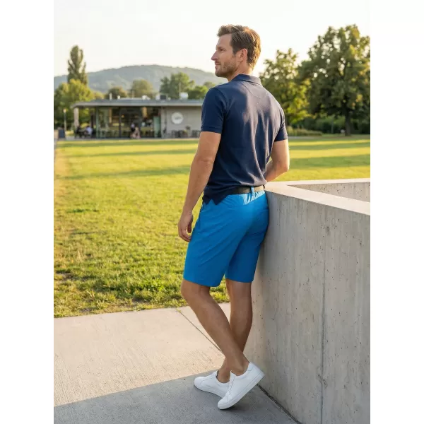  Pantaloni scurți pentru bărbați ALTISPORT NoPrint NP/ALM4021NJ ALBASTRU STRĂLUCITOR 