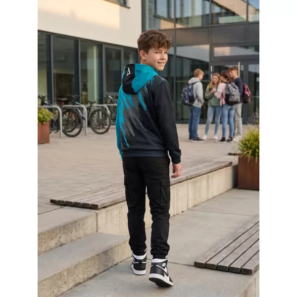  Hanorac funcțional premium pentru copii ALTISPORT VOJ/ALK006MI01 KEROSEN/ALBASTRU 