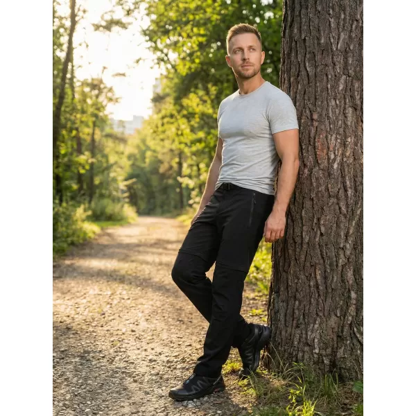  Pantaloni/short pentru bărbați ALTISPORT NoPrint NP/ALM2021NJ NEGRU 