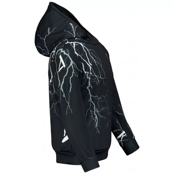  Hanorac funcțional premium pentru copii ALTISPORT VOJ/ALK004MI01 ALB-NEGRU 