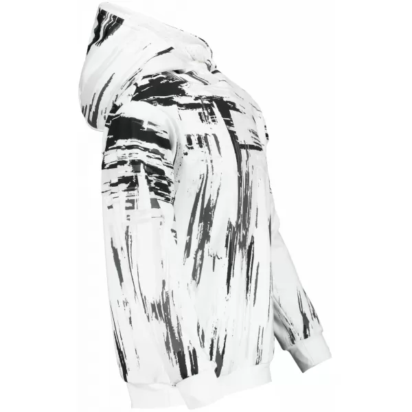  Hanorac funcțional premium pentru copii ALTISPORT VOJ/ALK010MI01 ALB/NEGRU 