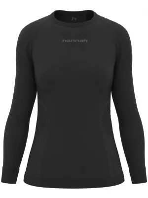 Tricou termic de damă HANNAH ACTIVE TS L/S W ANTRACIT