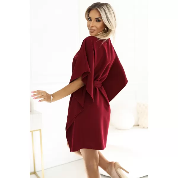  Rochie NUMOCO SOFIA 287-34 BURGUNDIA 