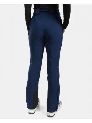 Pantaloni de schi softshell pentru femei KILPI RHEA-W WL0409KI ALBASTRU ÎNCHIS