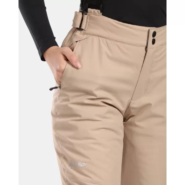  Pantaloni de schi pentru femei KILPI ELARE-W WL0404KI BEJ 