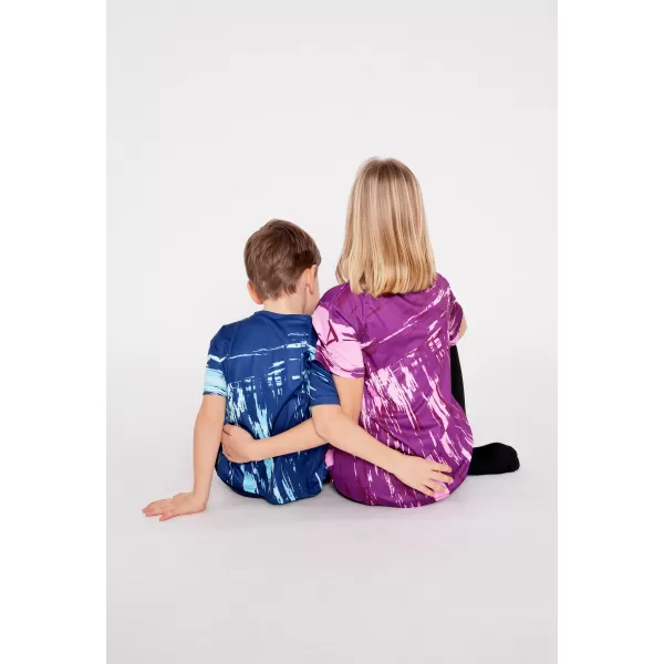  Tricou funcțional premium pentru copii ALTISPORT VOJ/ALK010TR01 VIOLET 