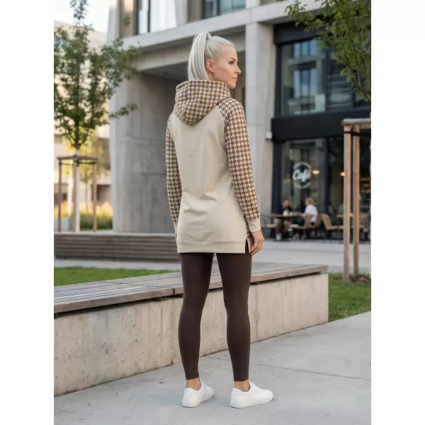  Hanorac prelungit funcțional pentru femei premium ALTISPORT VOJ/ALW048MI03 MARO 