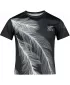 Tricou funcțional premium pentru copii ALTISPORT VOJ/ALK001TR01 NEGRU/GRI