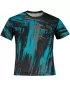 Tricou funcțional premium pentru copii ALTISPORT VOJ/ALK010TR01 NEGRU/SMARALD